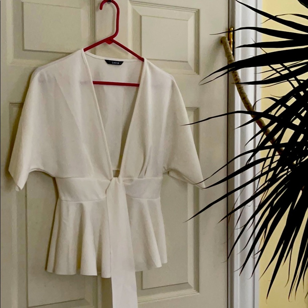 White Blouse from SHEIN